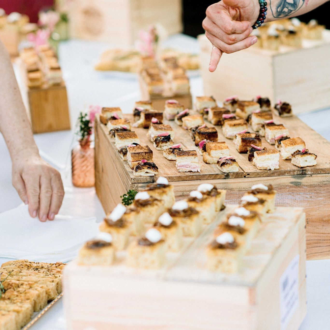 Focaccia et cr&eacute;ations pour un brunch Maison Jacomet